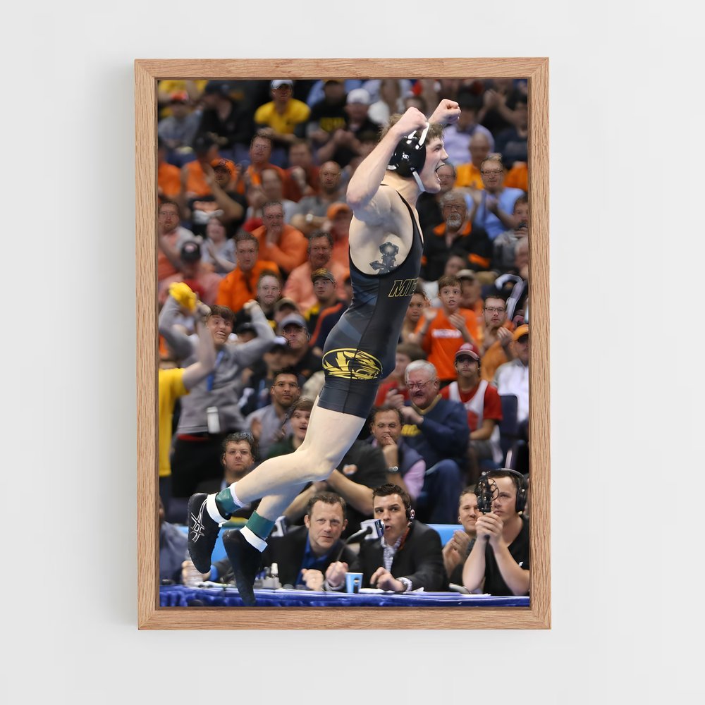 Poster Saut Épique – affiche Lutte (vue 4)